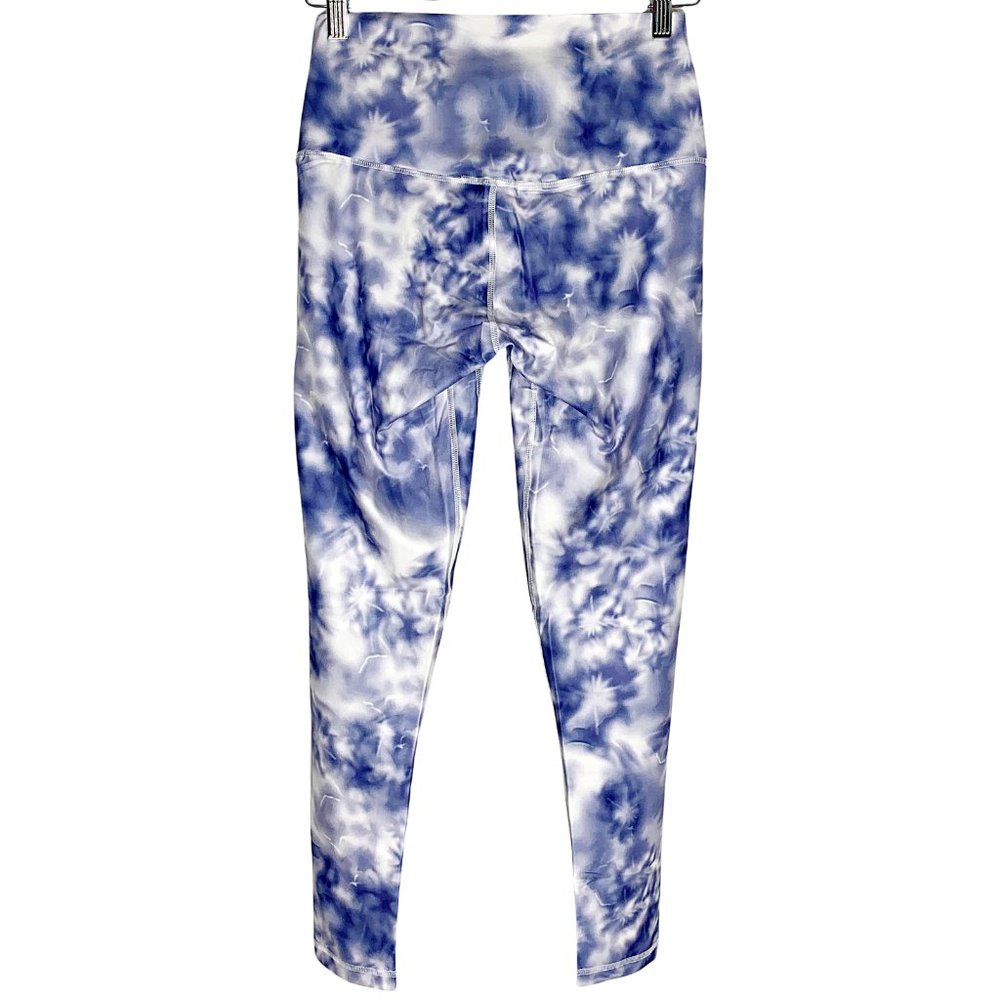 Tie-Dye Crop Top & Legging Set in Blue - Picture 6 of 9